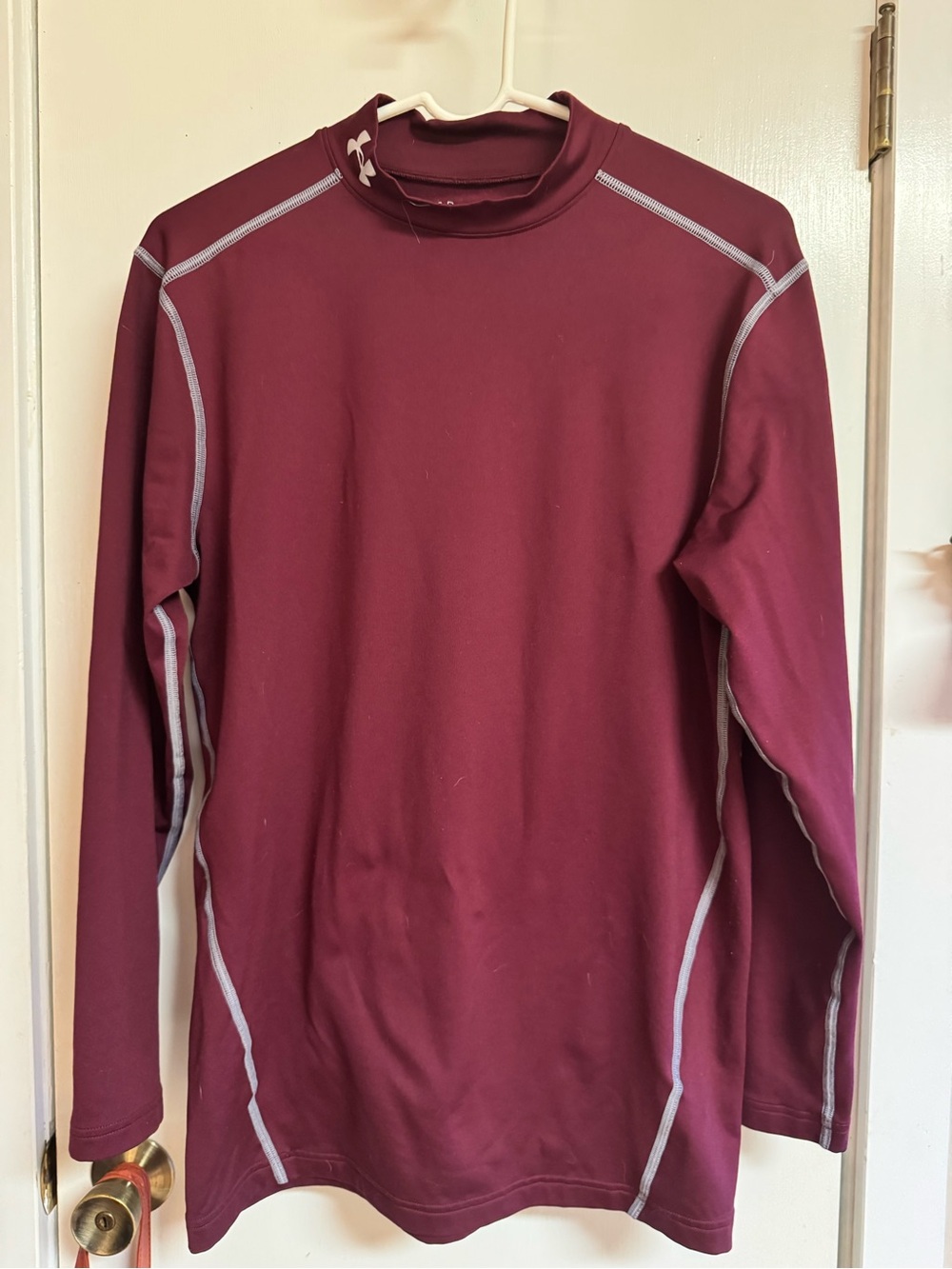 Under Armour women's Burgundy Long-Sleeve base layer